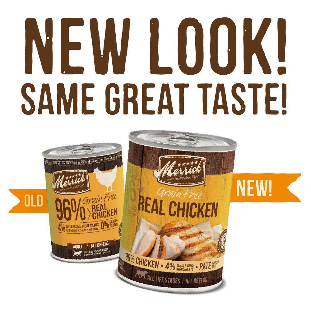 Merrick Grain Free 96% Real Chicken Canned Dog Food - Fort Collins, CO