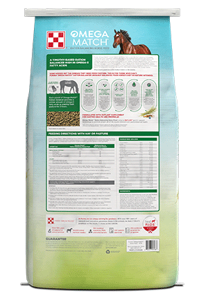 Purina® Omega Match® Horse Feed (40 lbs)