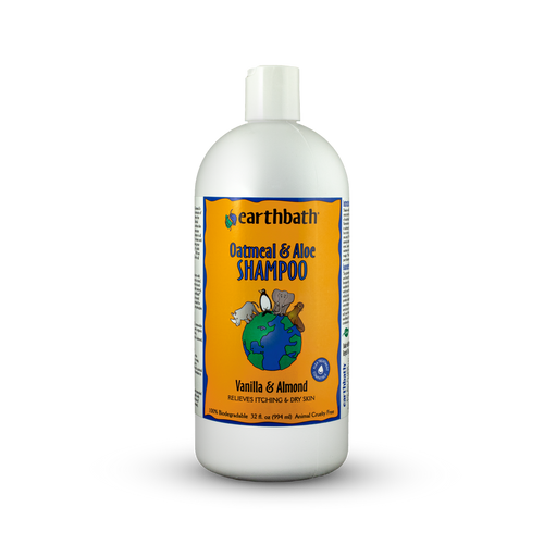 Earthbath Vanilla & Almond Oatmeal & Aloe Shampoo for Dogs and Cats