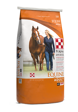 Purina® Equine Adult® Horse Feed (50 lbs)