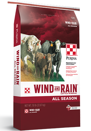 Purina® Wind and Rain® Storm® All Season 7.5 Complete Cattle Mineral