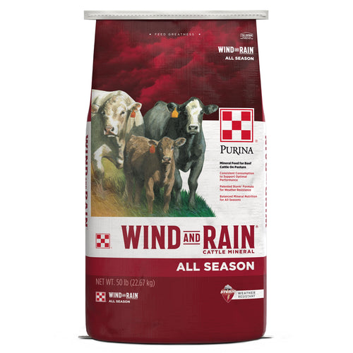 Purina® Wind and Rain® Storm® All Season 7.5 Complete Cattle Mineral
