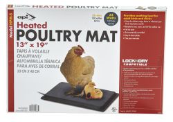 API Heated Poultry Mat Small